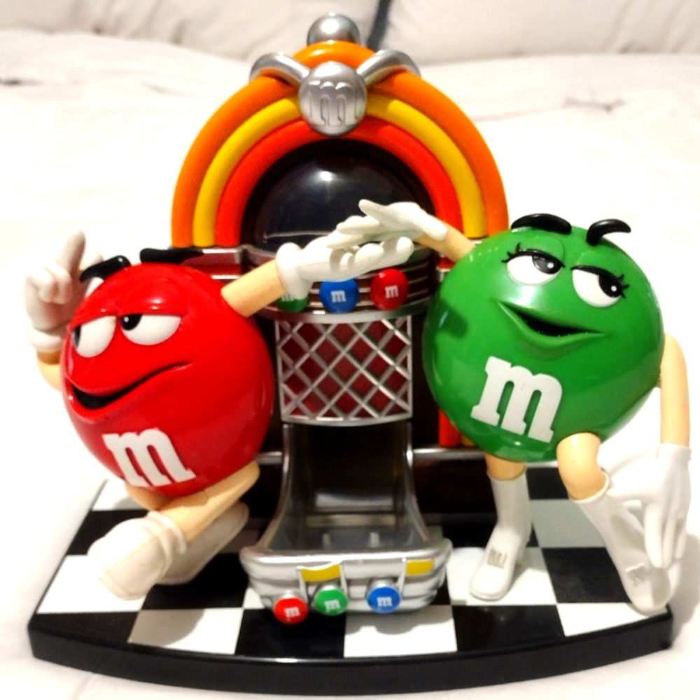 M&M candy dispenser